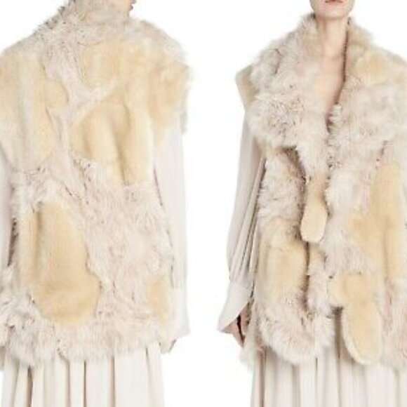 Stella McCartney Fur Free Fur FW18 Vest - Picture 9 of 10